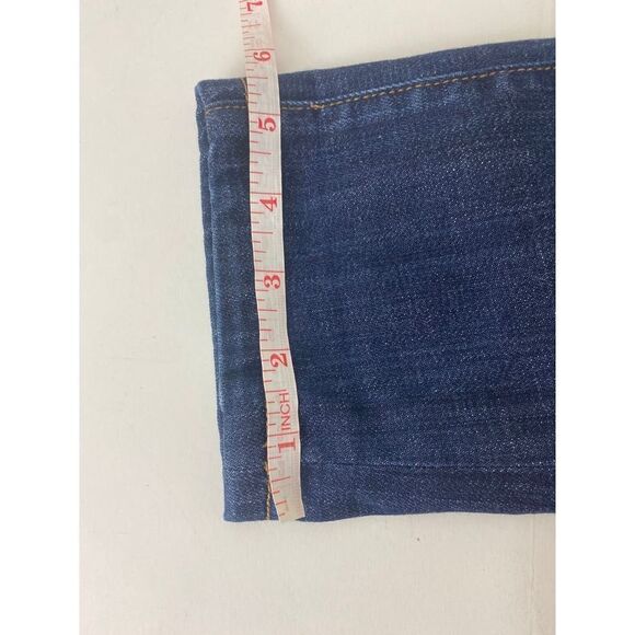 Citizens of Humanity Dani Cropped Straight Leg Jeans Blue - Size 30 (with darts) - Picture 6 of 15